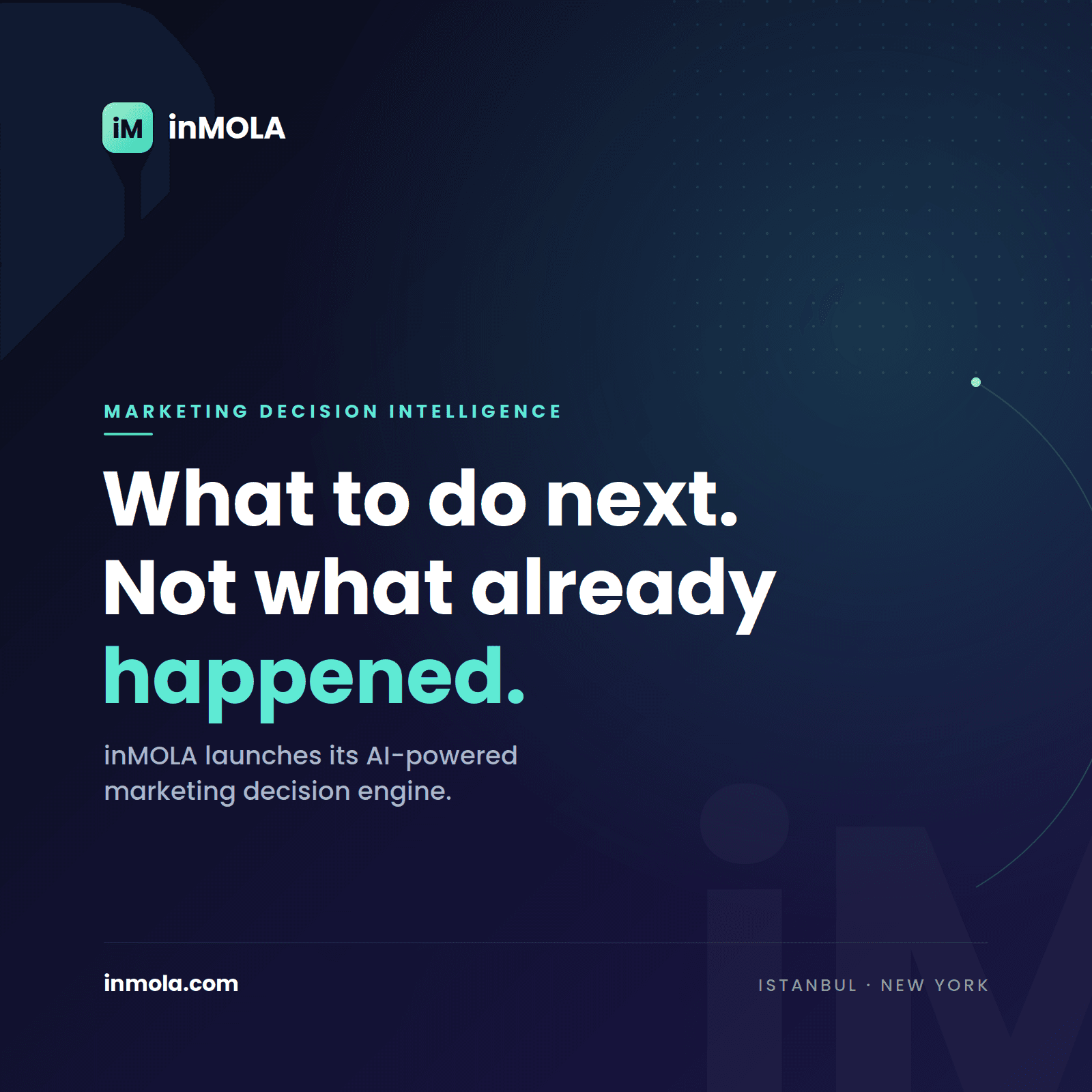 inMOLA Launches AI-Powered Marketing Decision Engine That Tells Brands What to Do Next